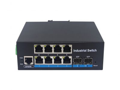 鋼合金工業級M系列管理型千兆2光8電SFP迷你版