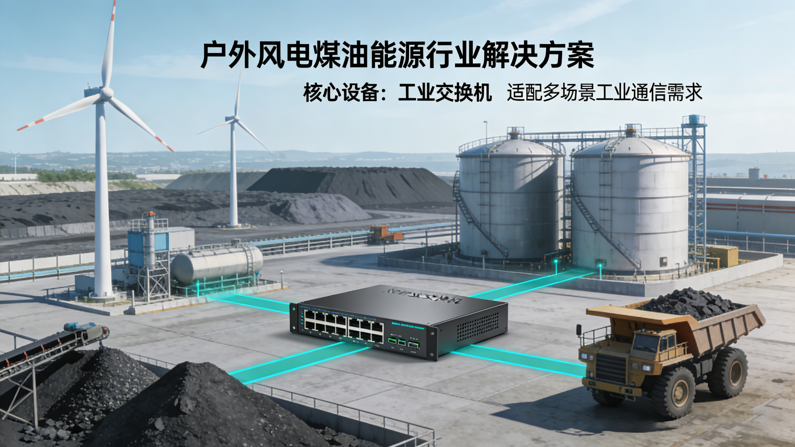 戶外風(fēng)電煤油能源行業(yè)解決方案